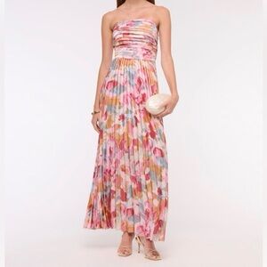 Abercrombie Giselle Strapless Maxi Dress